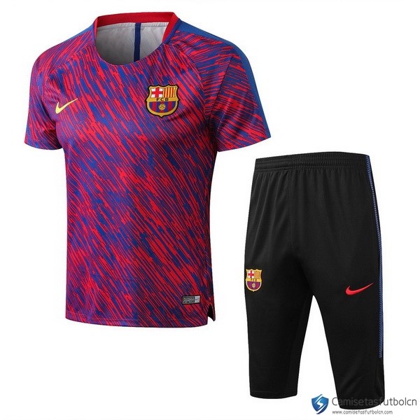 Camiseta Entrenamiento Barcelona Conjunto Completo 2018-19 Porpora